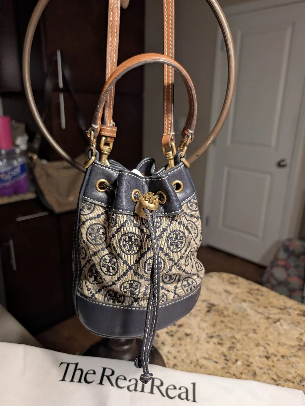 Tory Burch Mini Jacquard Tote Bag Crossbody